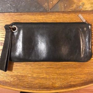 Hobo clutch wristlet wallet